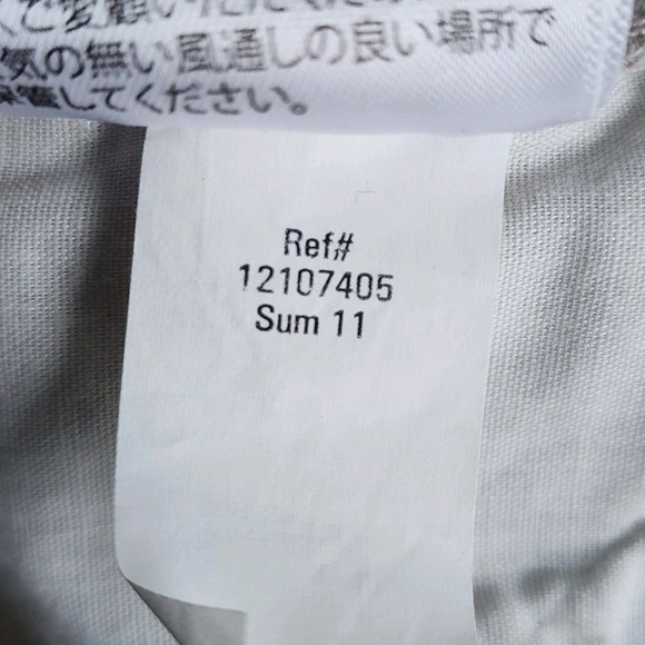 Eddie Bauer Shorts Mens 37 Utility Cargo Grey Tan 100% Cotton Casual Everyday - Picture 8 of 12